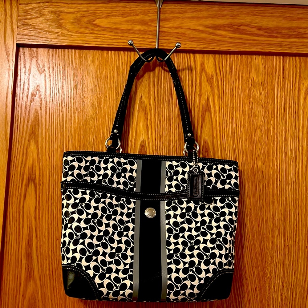 Vintage coach tote